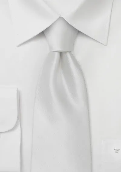 Cravatta XXL Limoges bianca