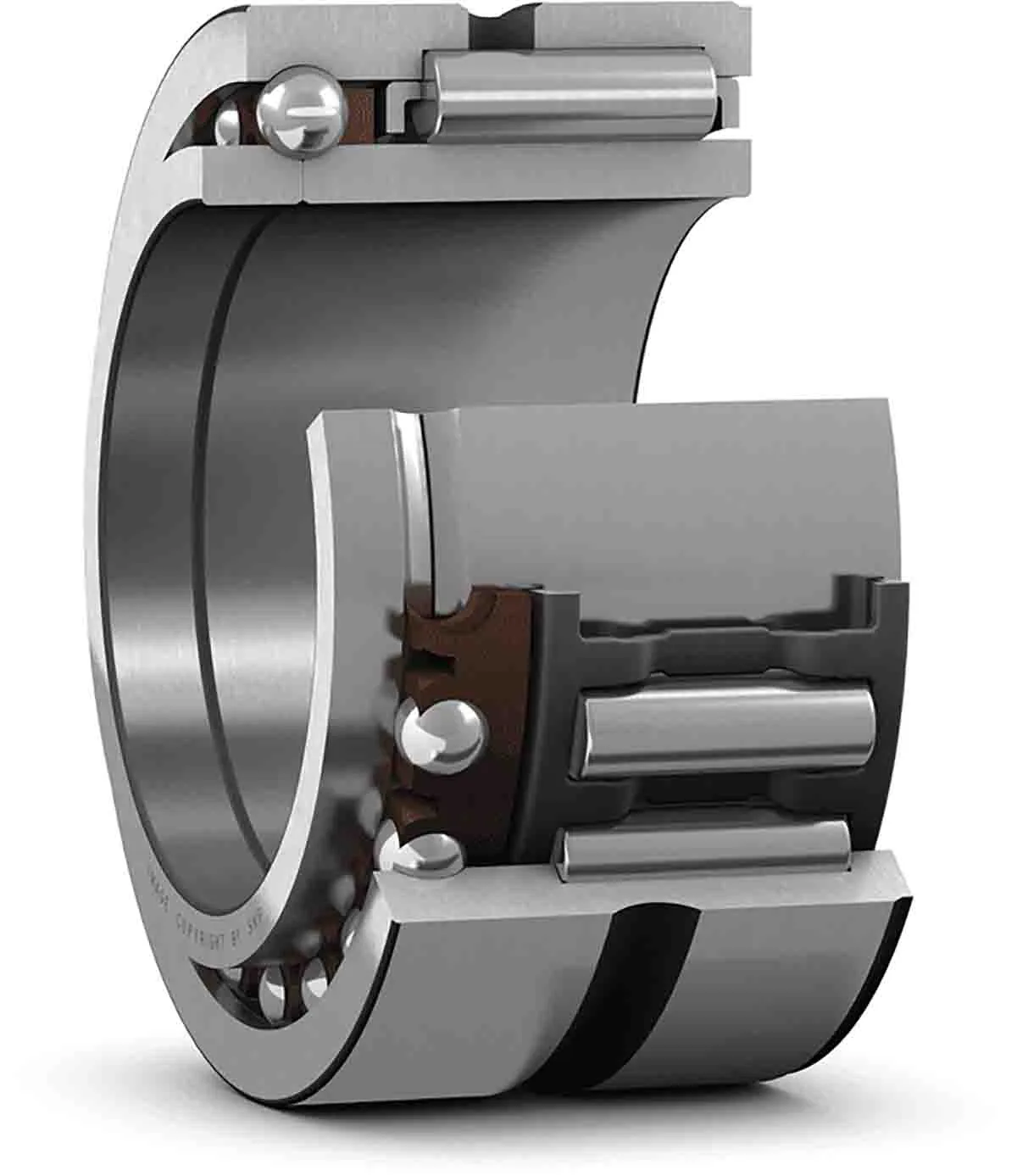 Cuscinetto a rullo SKF, Ø int. 60mm, Ø est. 85mm, guida larga 38mm