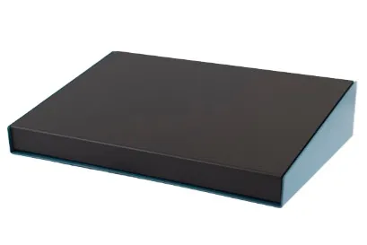 Custodia in alluminio Hammond in Alluminio 287 x 432 x 89mm, col. Colore blu, IP31
