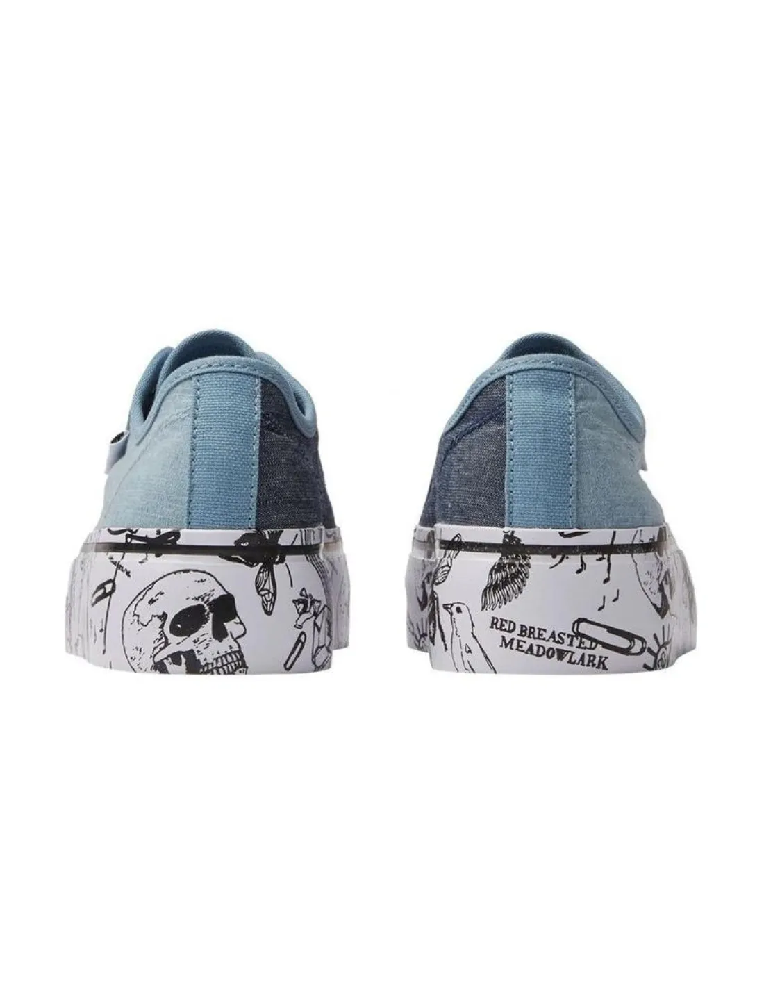 Dc Shoes Manual Platform Heather Dark Denim
