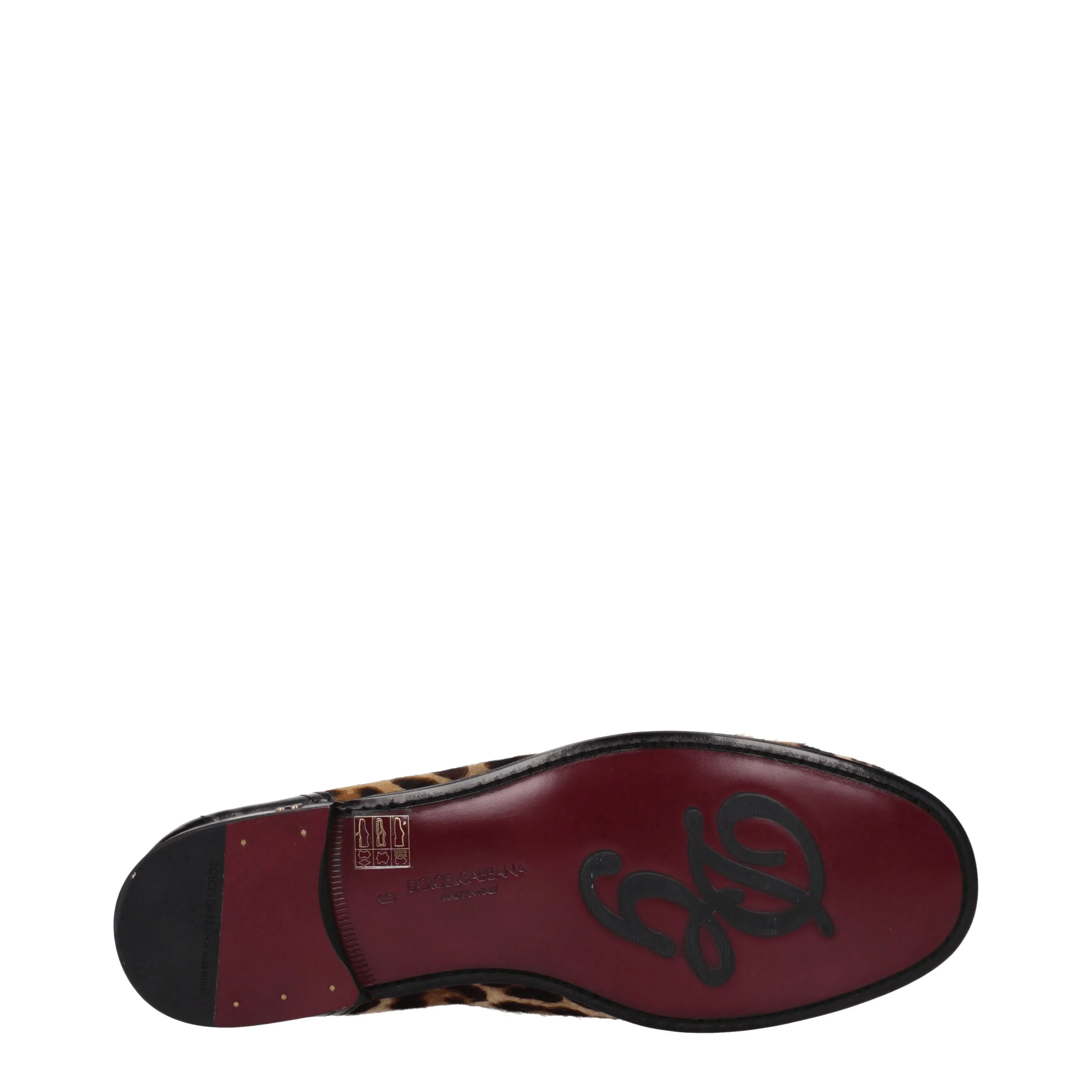 Dolce&Gabbana Mocassini Uomo Cavallino Beige