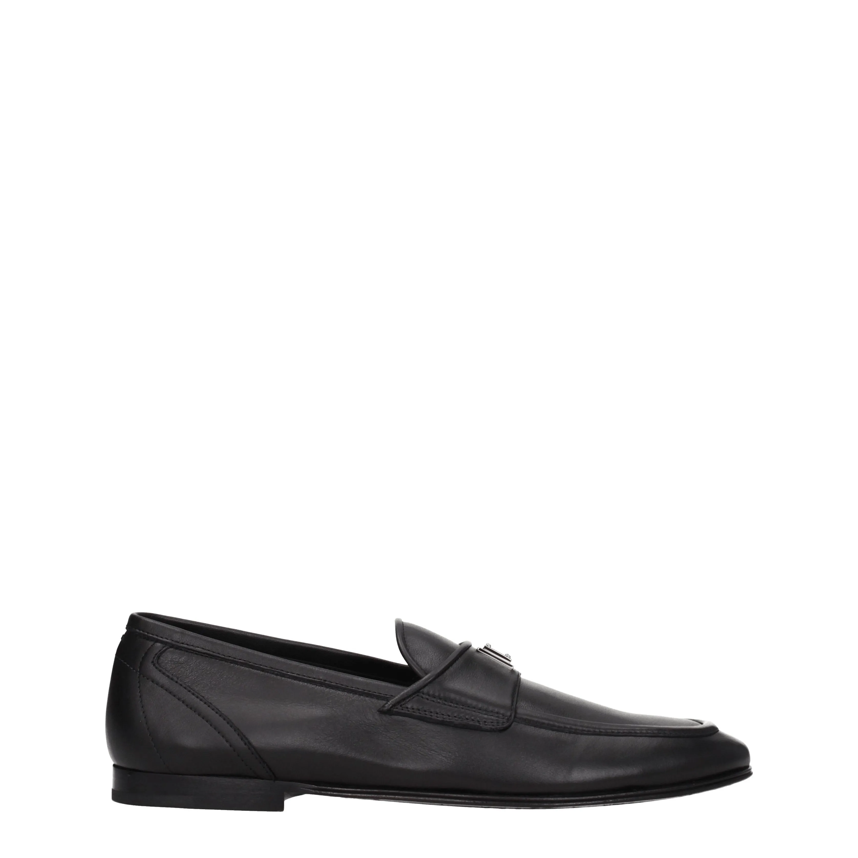 Dolce&Gabbana Mocassini Uomo Pelle Nero