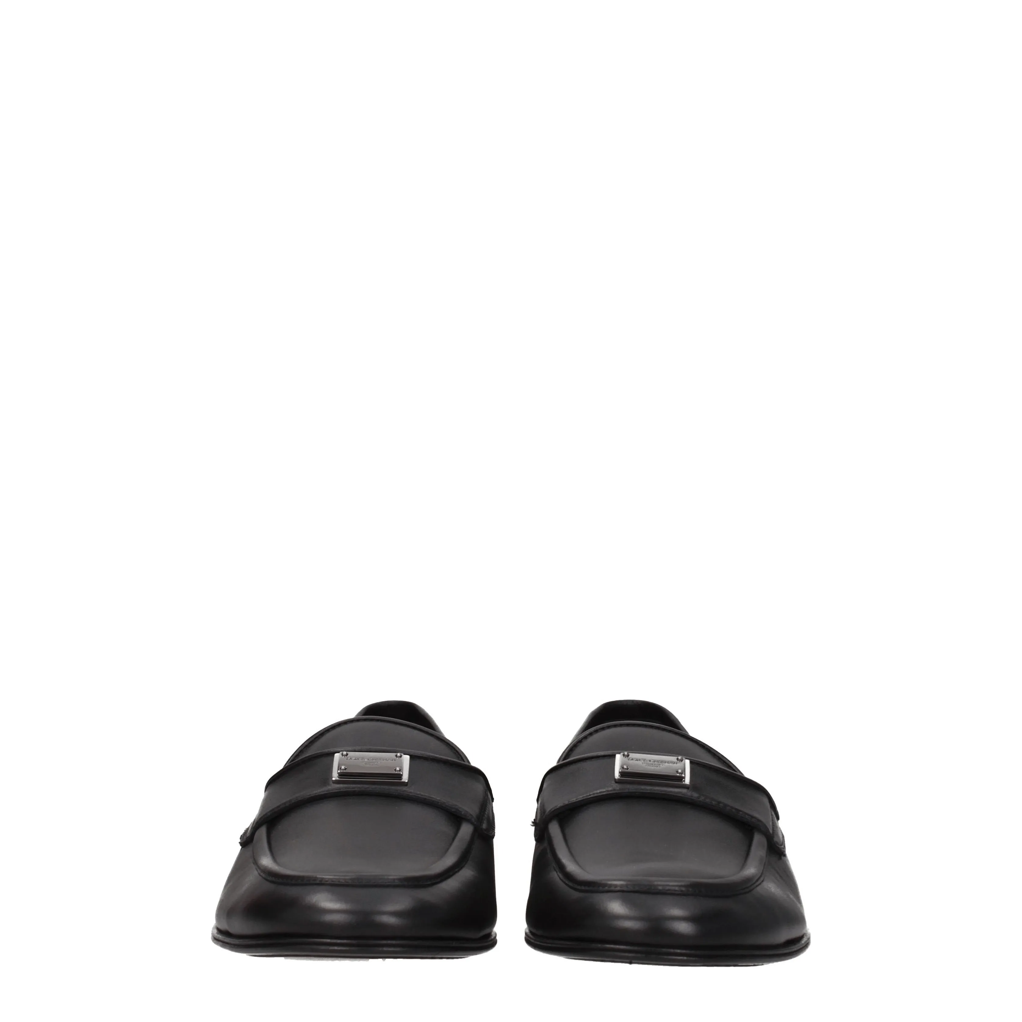 Dolce&Gabbana Mocassini Uomo Pelle Nero