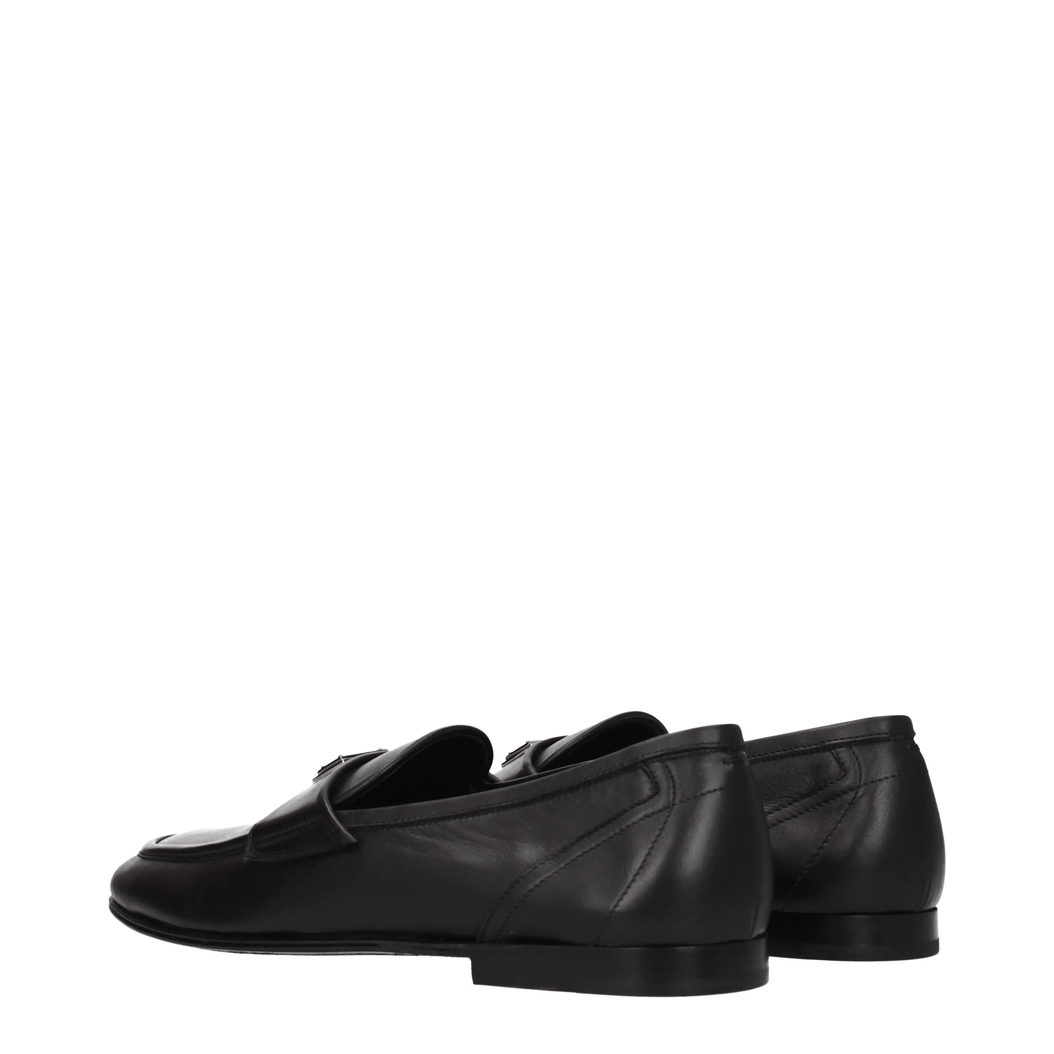 Dolce&Gabbana Mocassini Uomo Pelle Nero