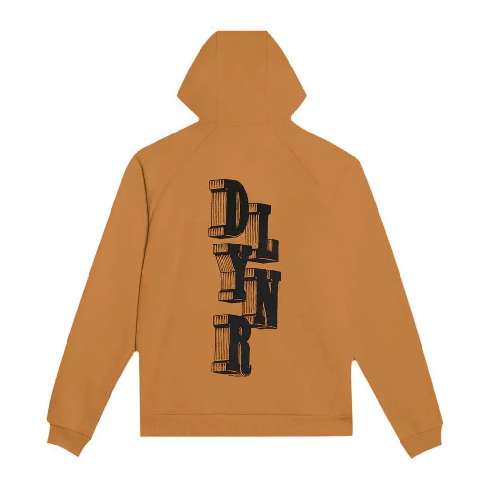 DOLLY NOIRE FELPA CON CAPPUCCIO LETTER BLOCK