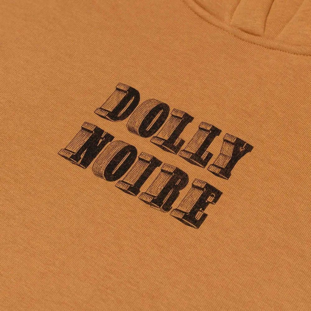 DOLLY NOIRE FELPA CON CAPPUCCIO LETTER BLOCK
