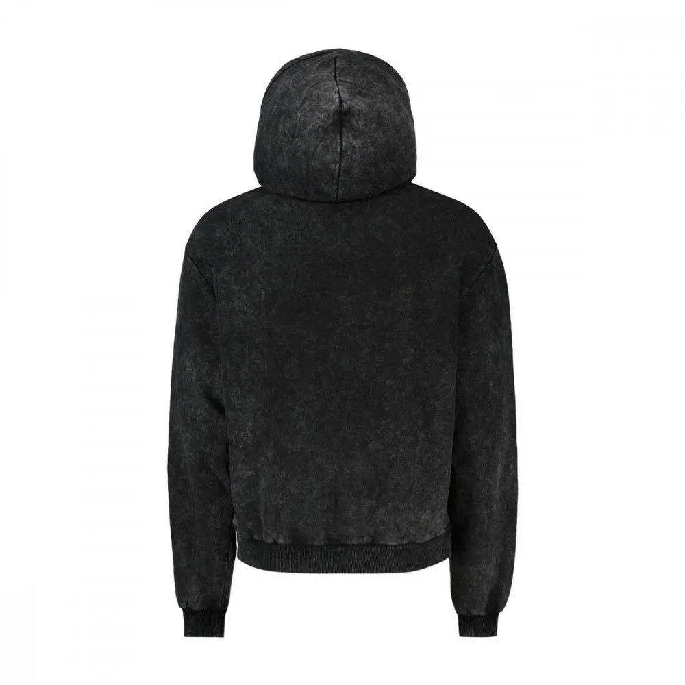 DOLLY NOIRE FELPA CON CAPPUCCIO REFLECTIVE