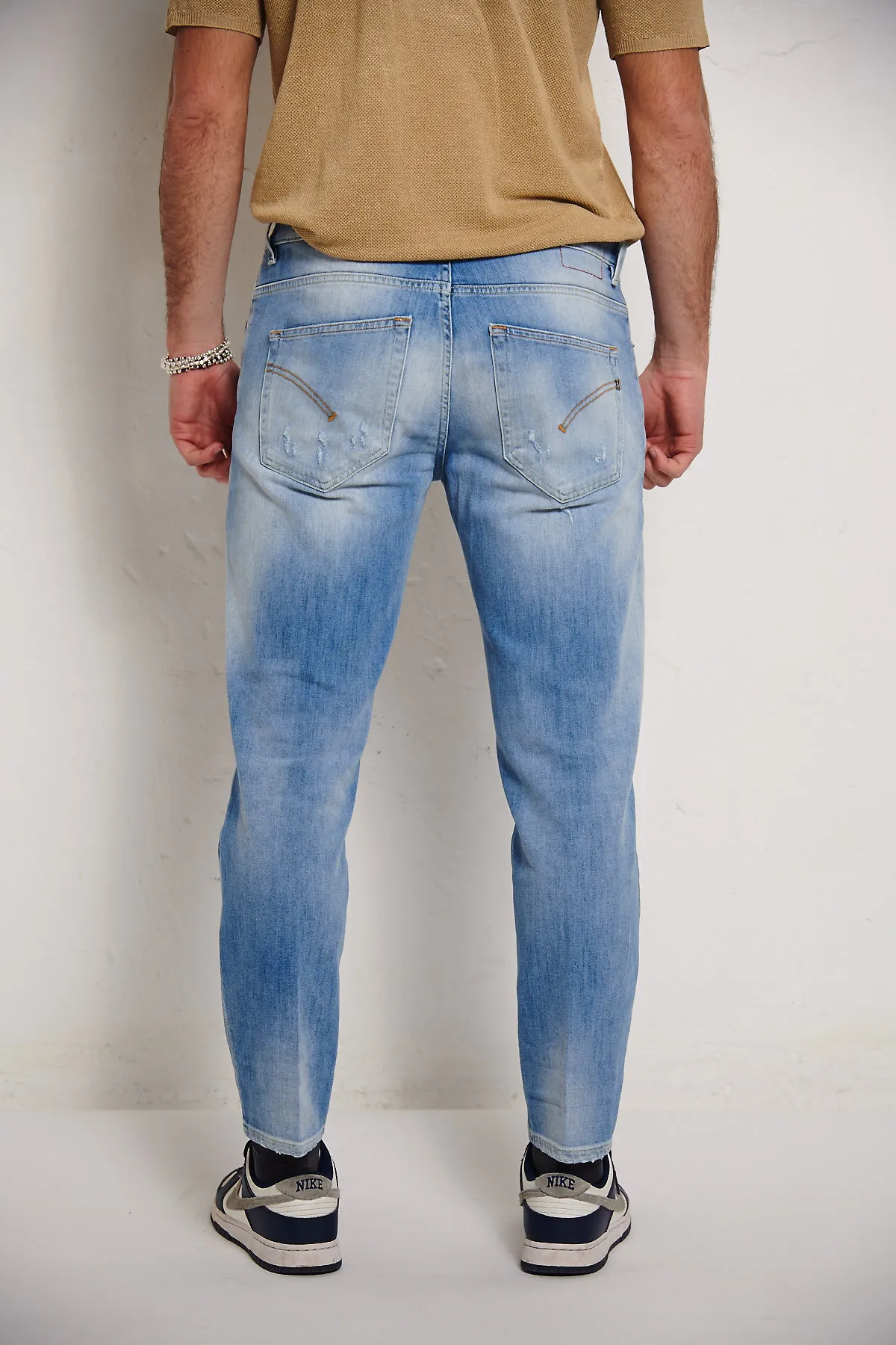 Dondup Jeans BRIGHTON carrot Fit con rotture