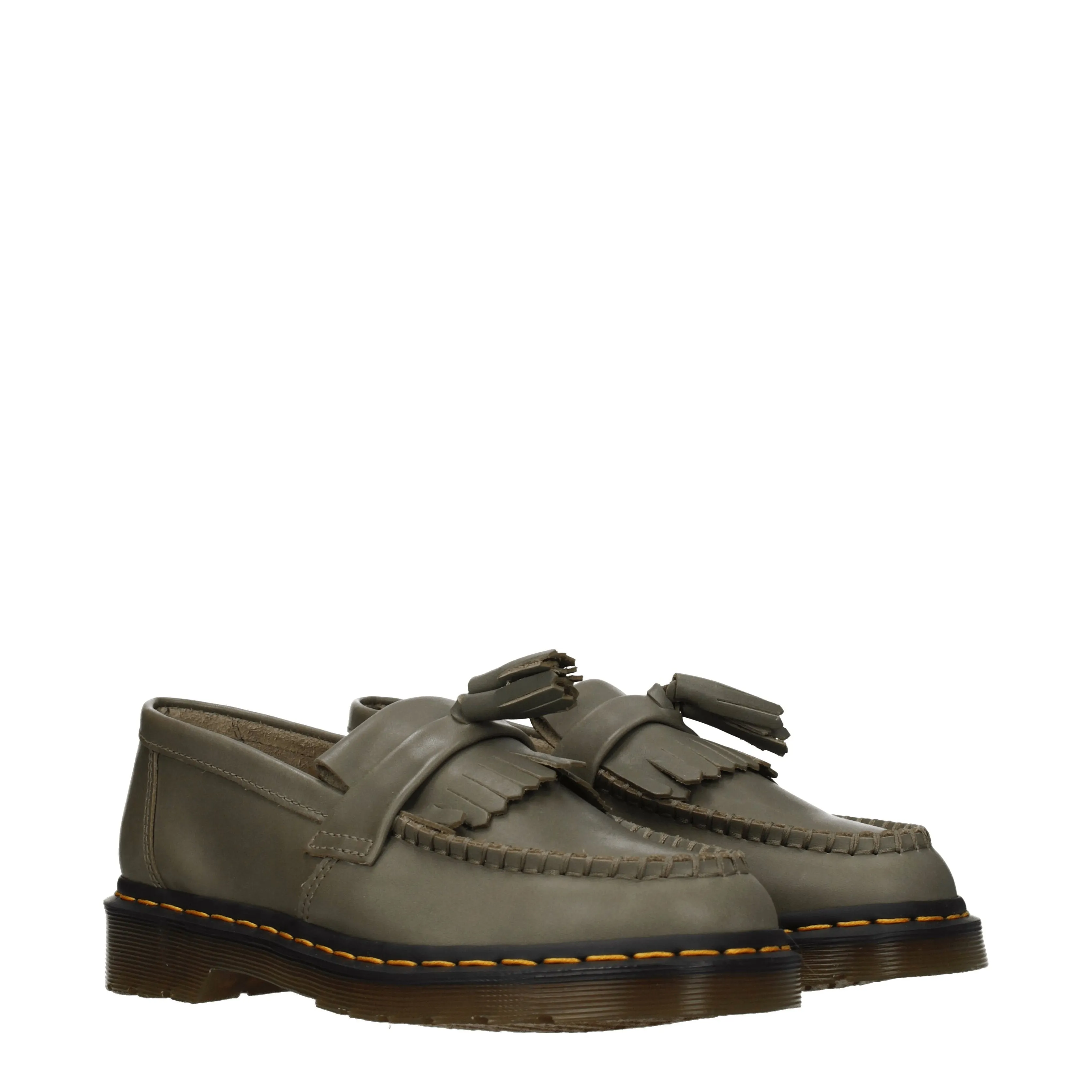 Dr. Martens Mocassini Adrian  Uomo Pelle Verde/Oliva