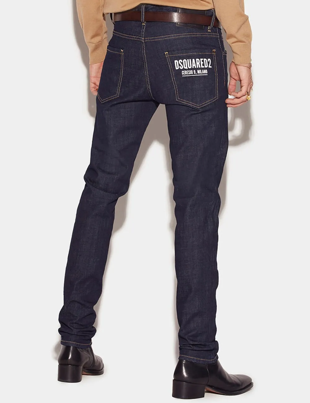 Dsquared2     Jeans Dark Rinse Wash Cool Guy