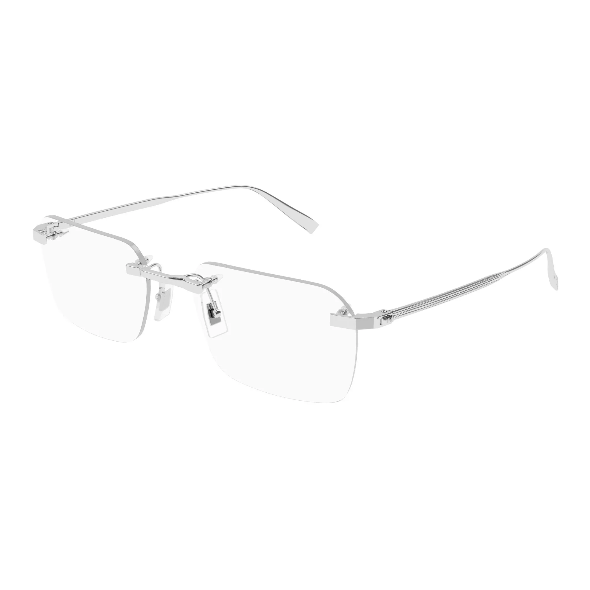   Dunhill DU0061O - 008 Argento | Occhiale Da Vista Uomo 