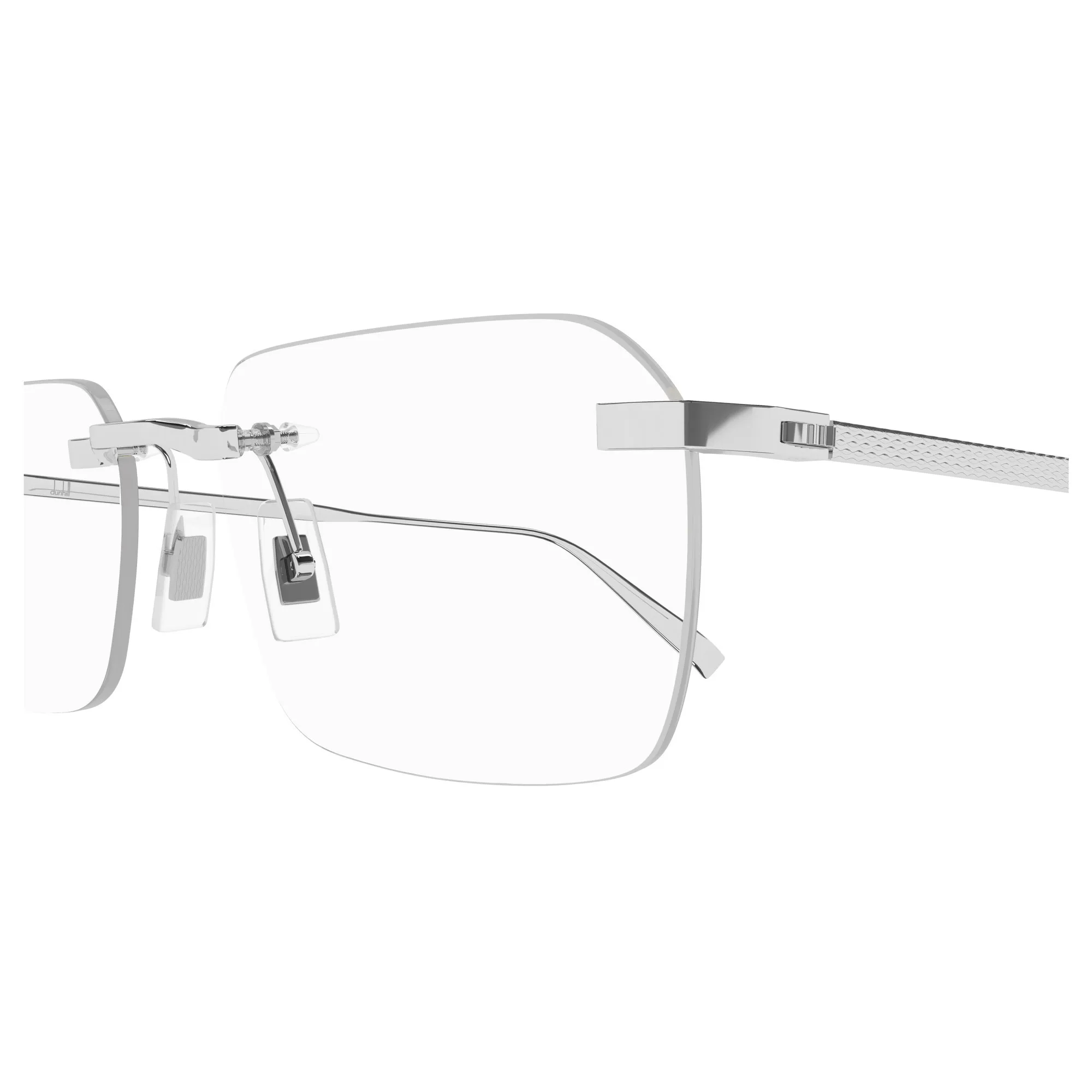   Dunhill DU0061O - 008 Argento | Occhiale Da Vista Uomo 