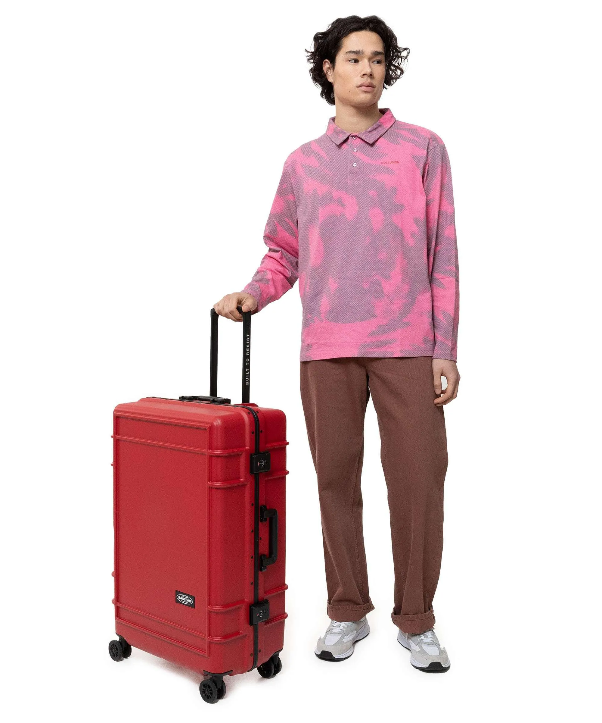  Eastpak Resist'R Case L Valigia trolley (4 ruote) rosso 78 cm  