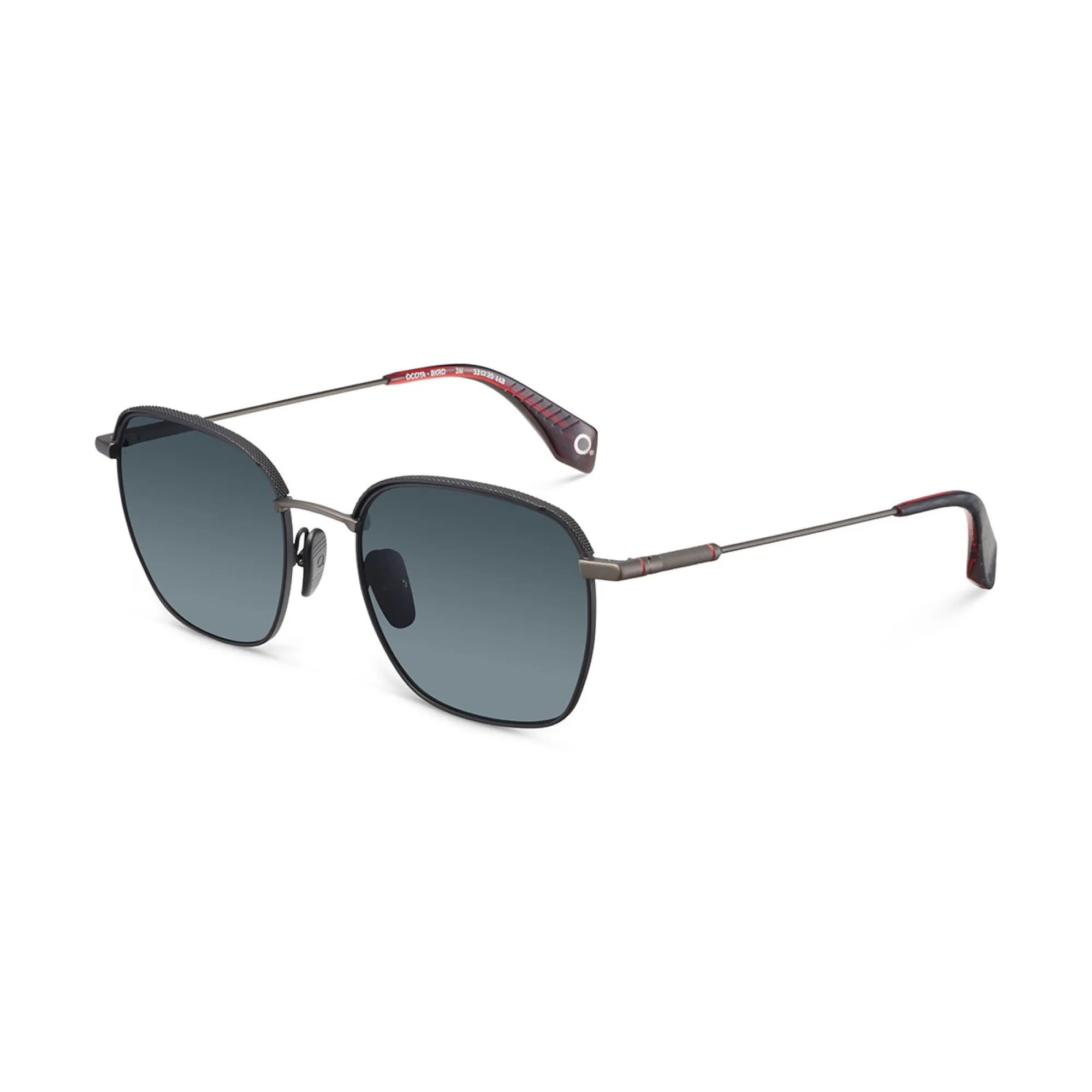   Etnia Barcelona OCOYA - BKRD Nero Rosso | Occhiale Da Sole Uomo 