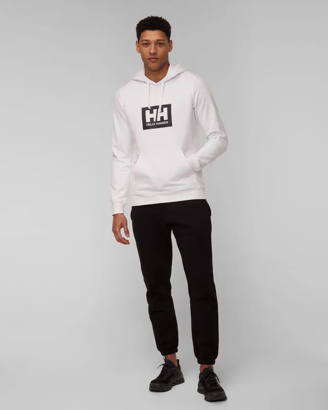 Felpa bianca da uomo Helly Hansen HH Box Hoodie
