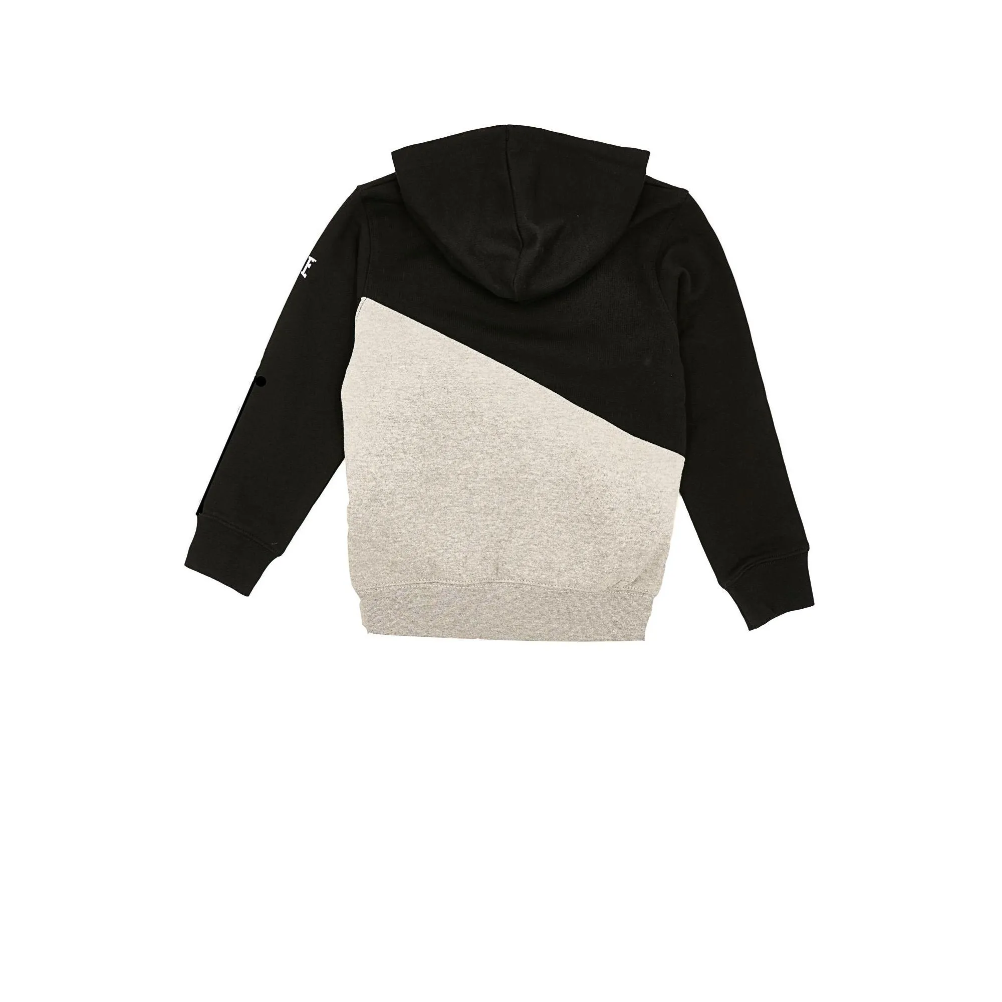 Felpa con cappuccio Leone bambino color block Basic