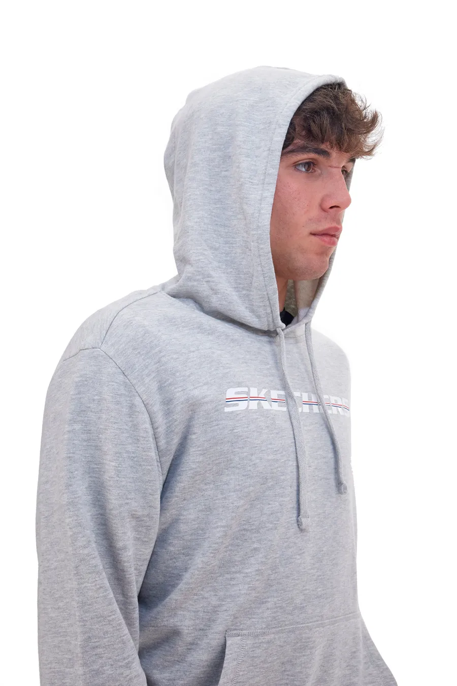 Felpa con Cappuccio Skechers Skech-Sweats