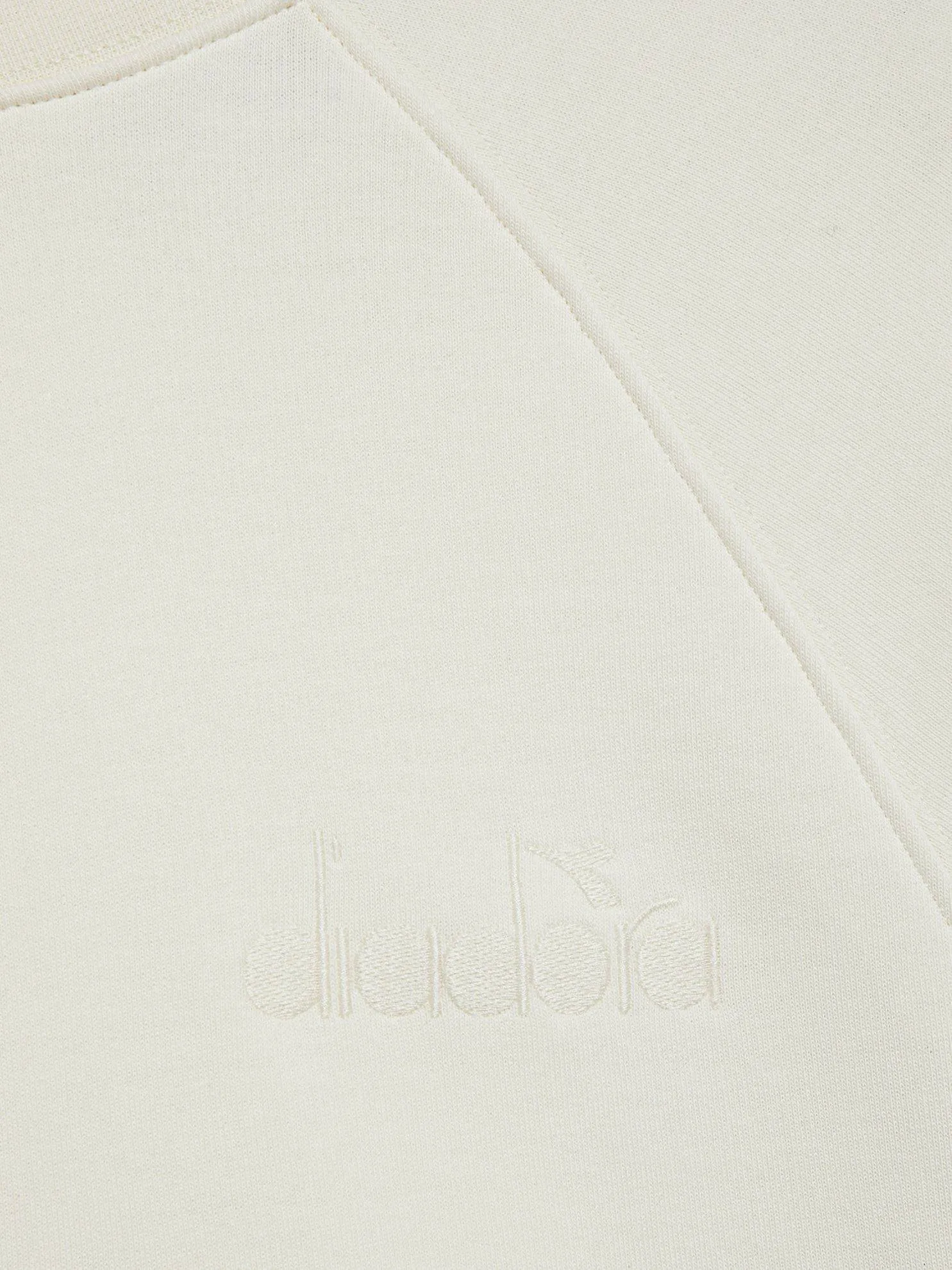 FELPA DA DONNA DIADORA SHIRT CREATHLOGO BUTTER WHI - 502.179932 20011