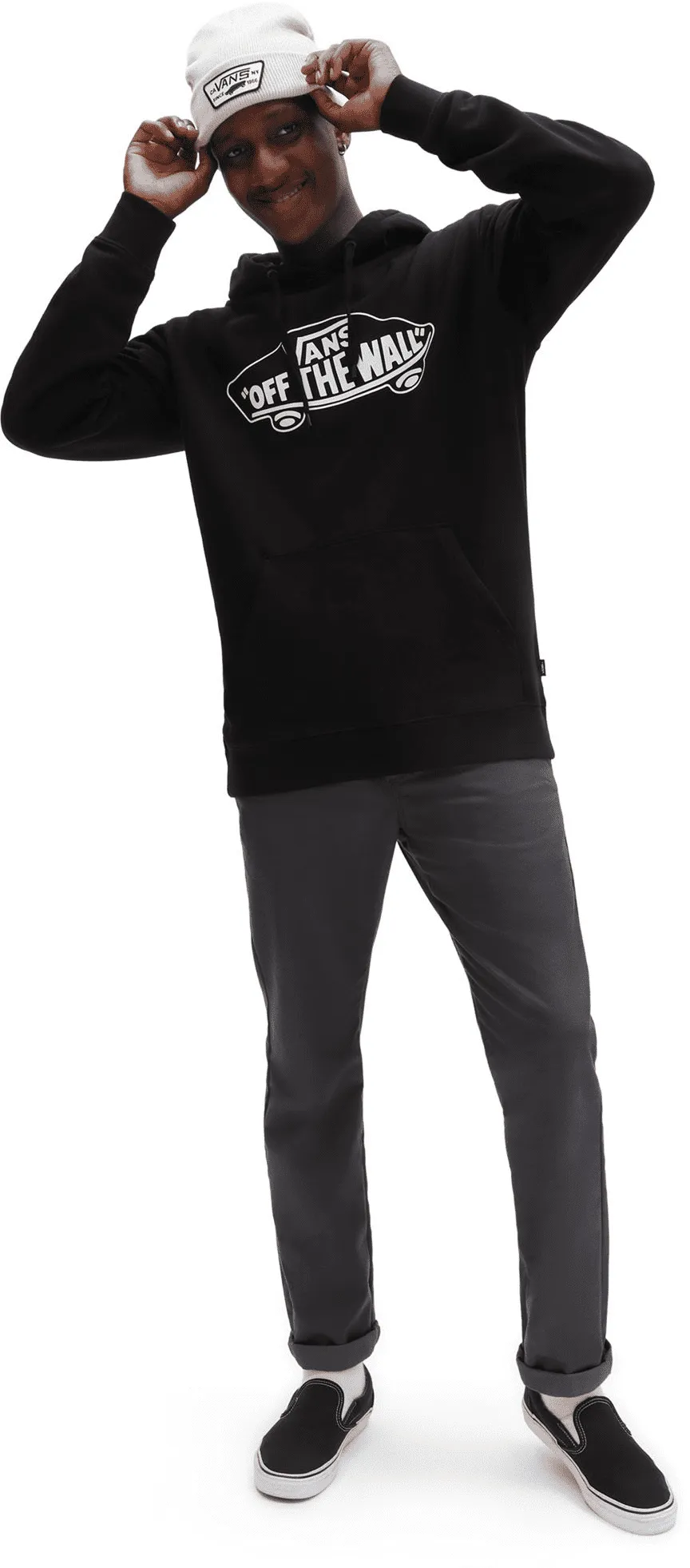 FELPA DA UOMO VANS STYLE 76 PO VN0A45CK BLK