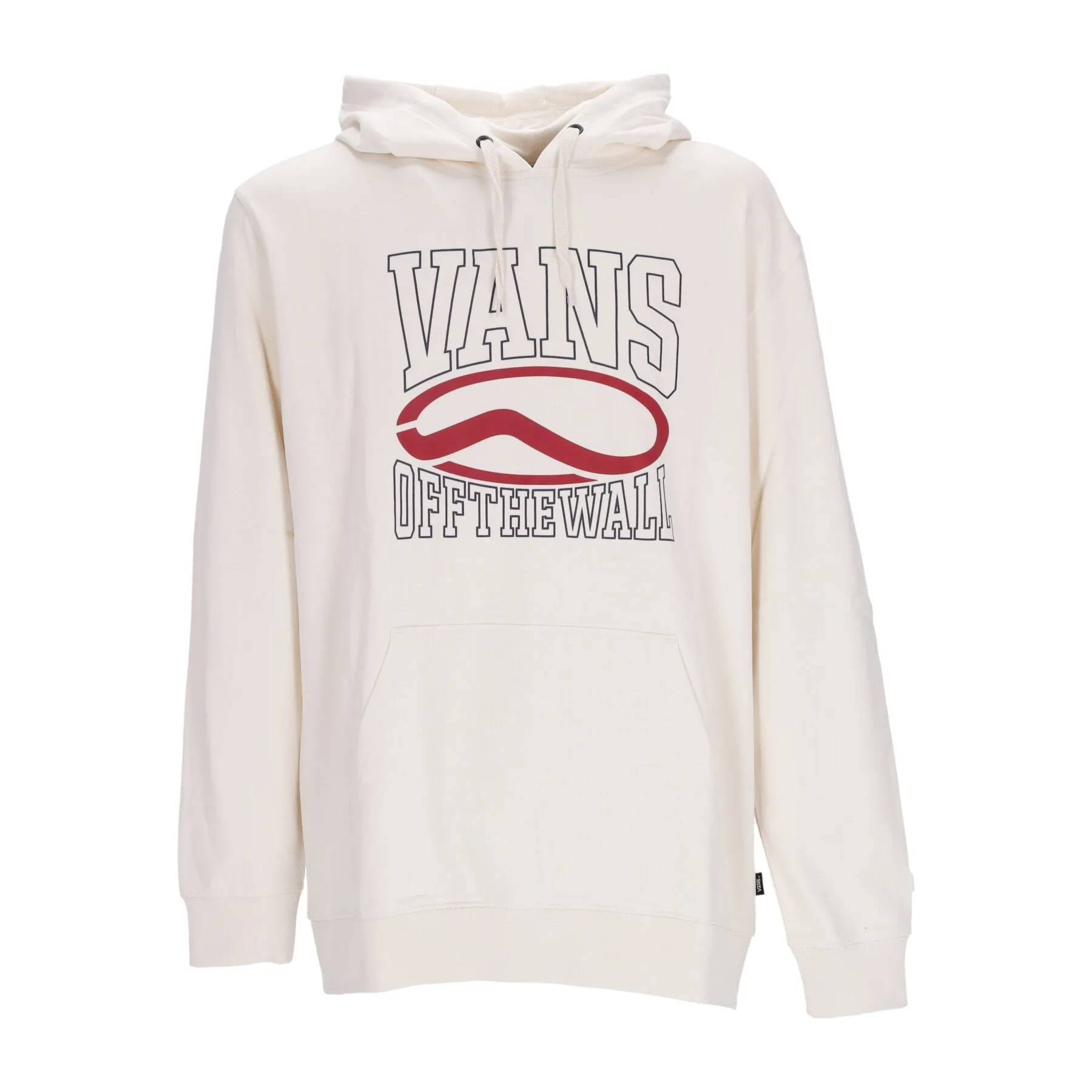 Felpa Leggera Cappuccio Uomo Classic Sport Hoodie Antique White