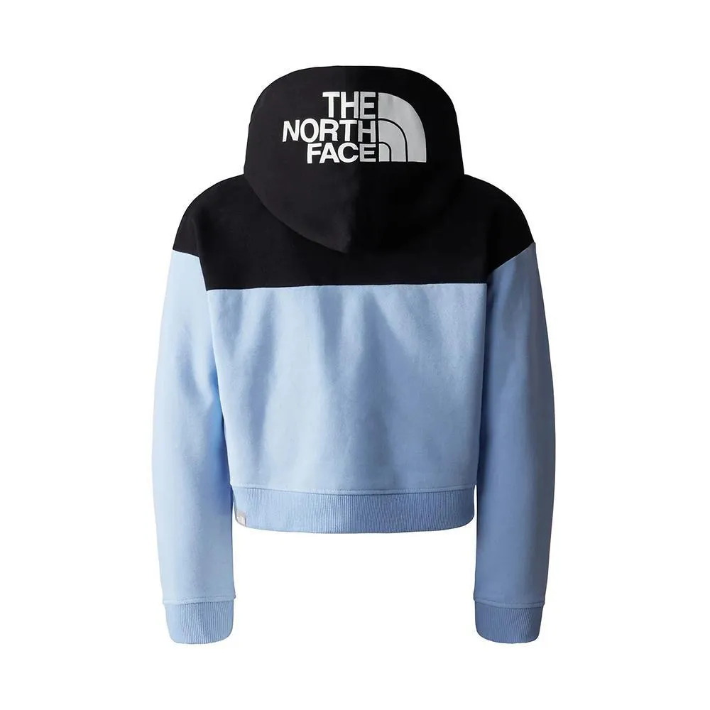  FELPA THE NORTH FACE. NERO/CIELO 