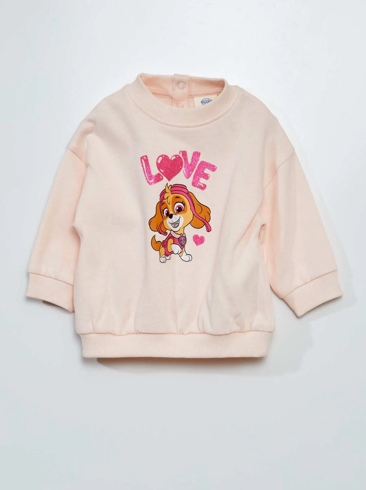 Felpa 'Paw Patrol' con scollo tondo - ROSA