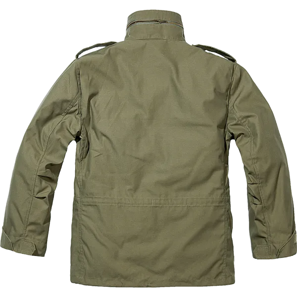 Field Jacket M65 Classic con imbottitura staccabile tinta unita Verde