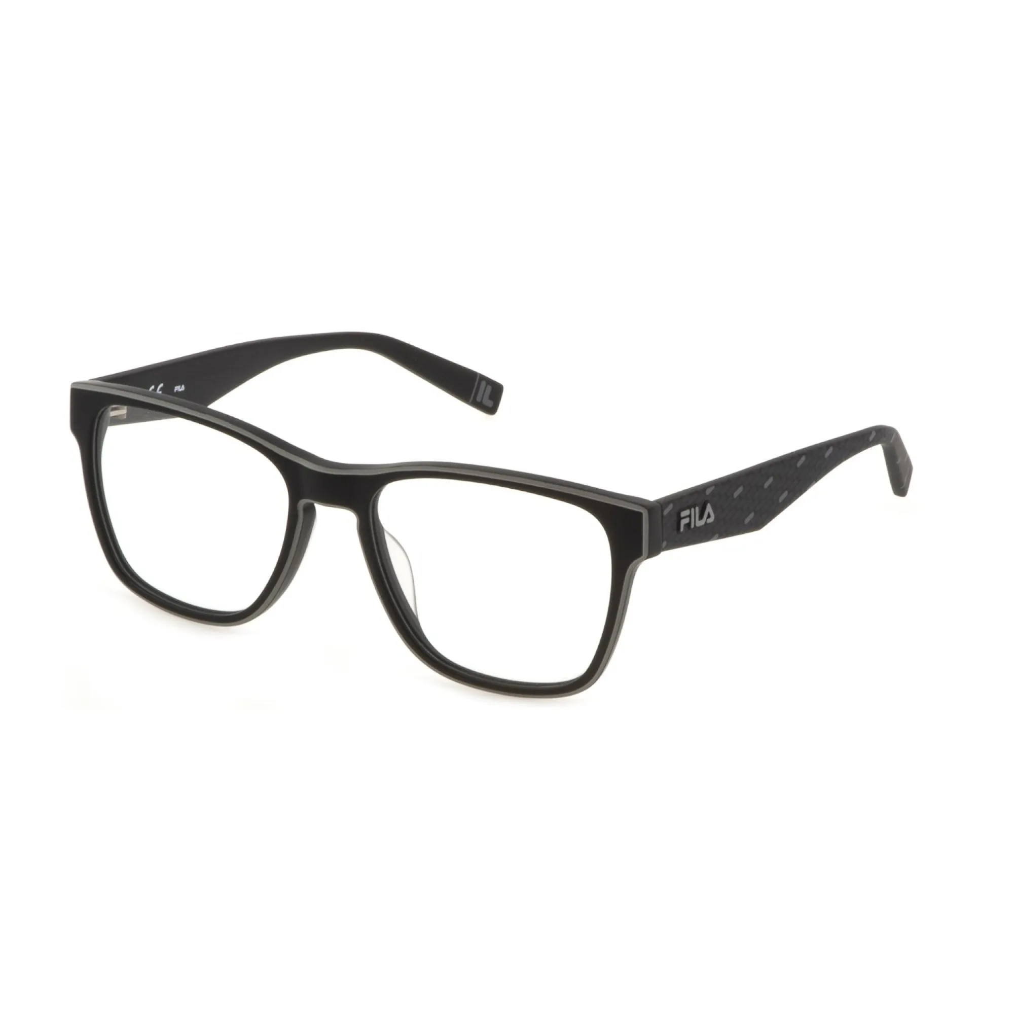   Fila VFI115 Street 0703 Nero Sabbiato Opaco | Occhiale Da Vista Unisex 