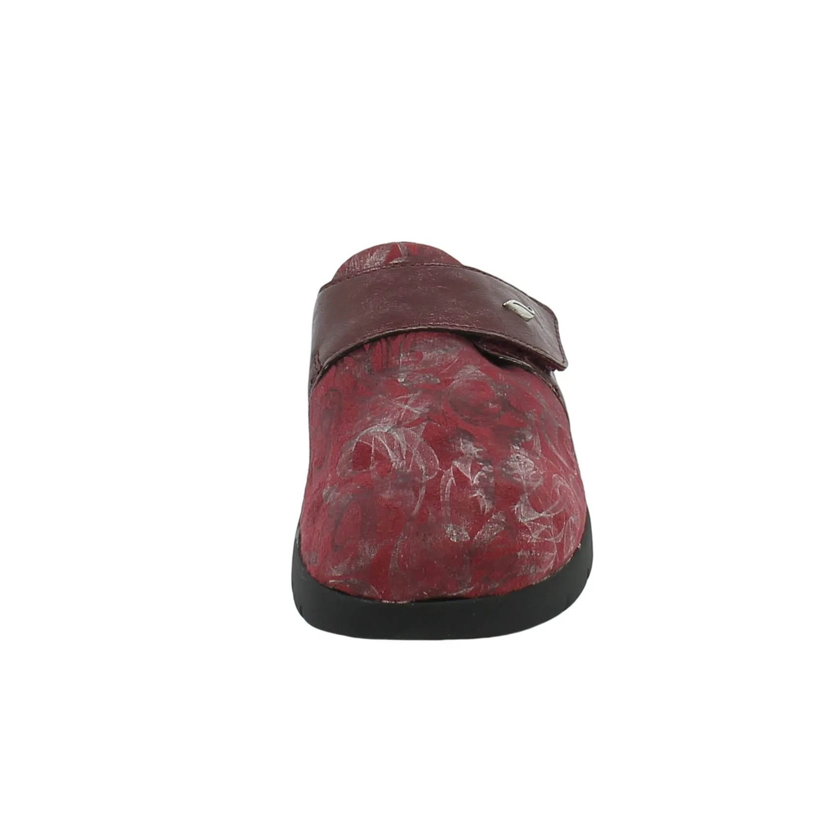 Florance  Ciabatta bordeaux con strappo 
