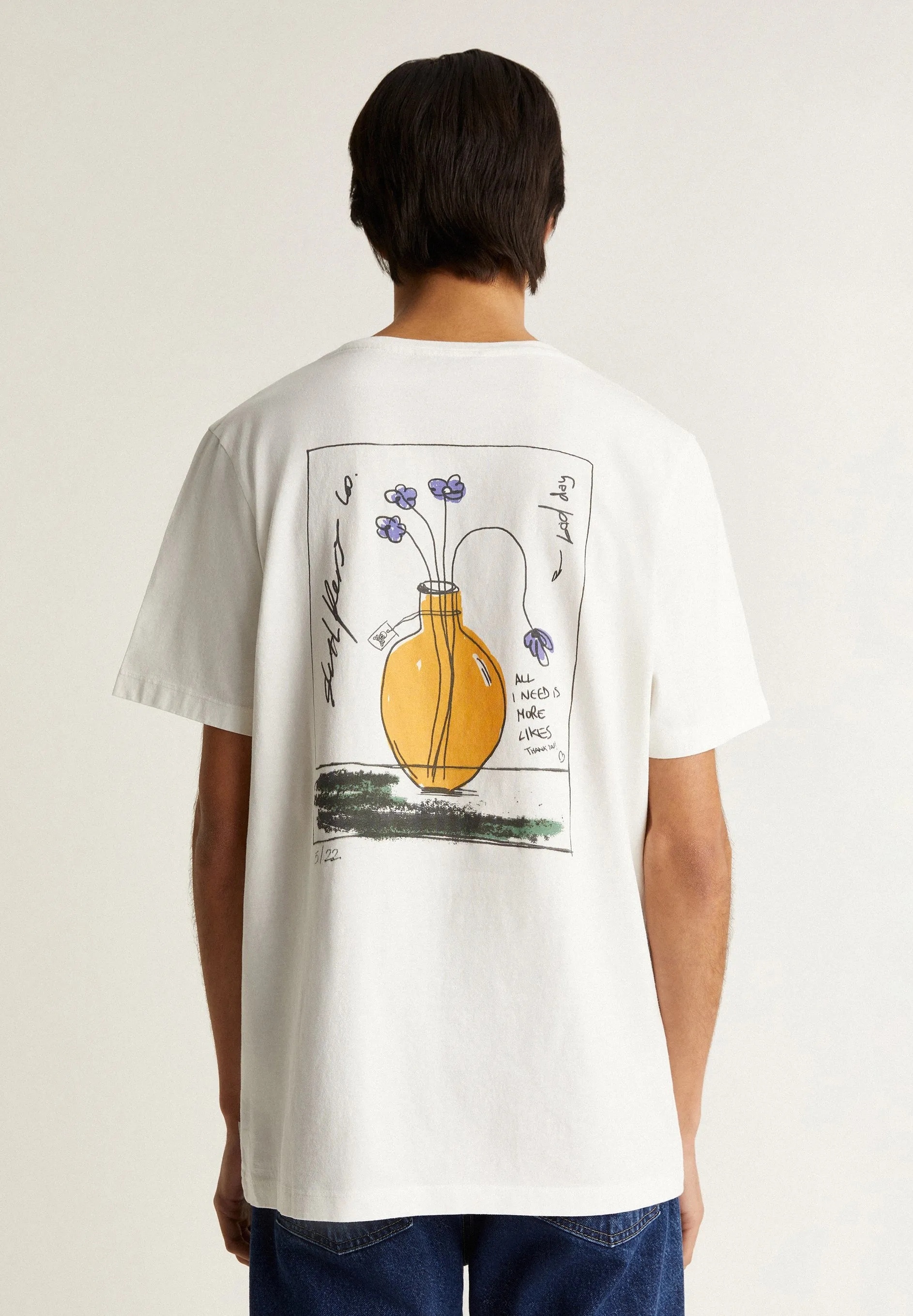 FLOWER  - T-shirt con stampa