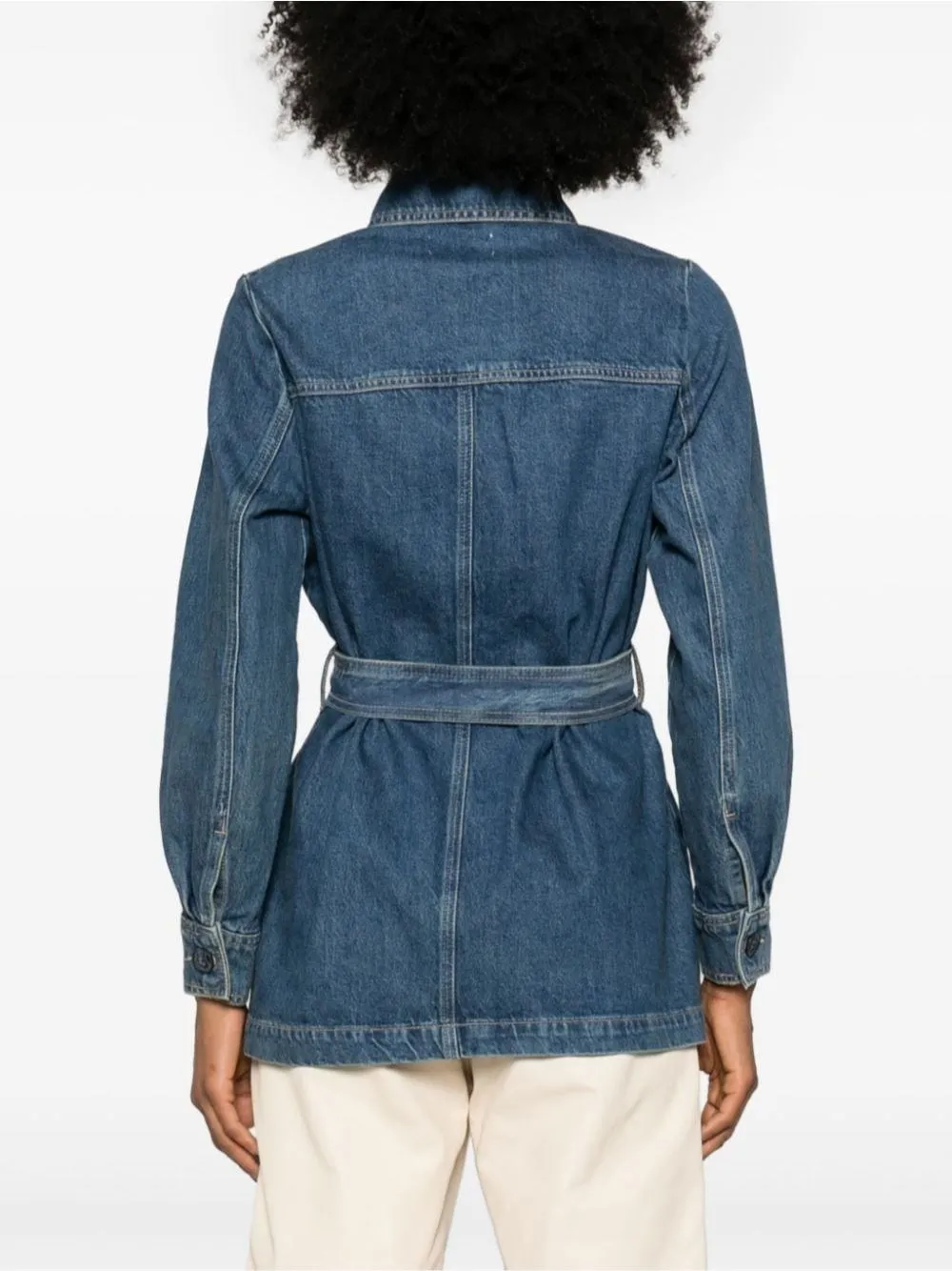   Frame  Giacca safari in jeans  