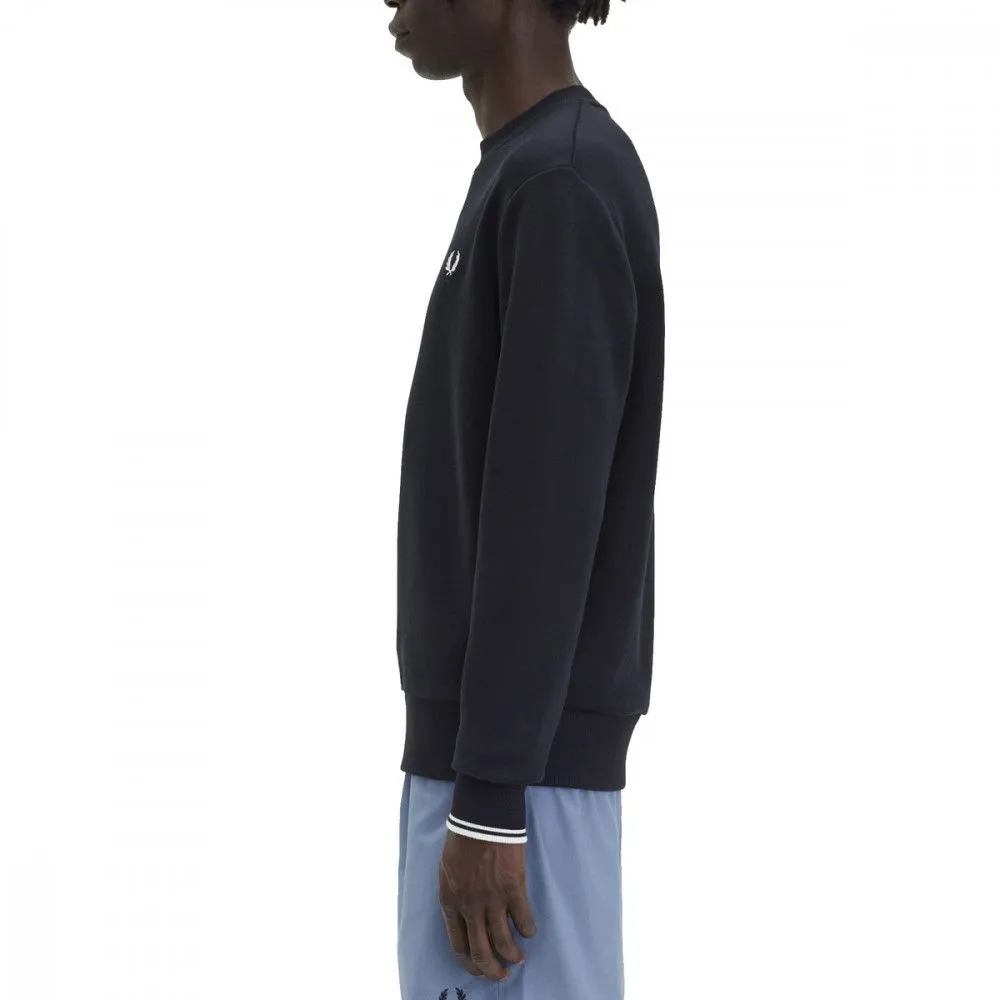 FRED PERRY FELPA GIROCOLLO LOGO