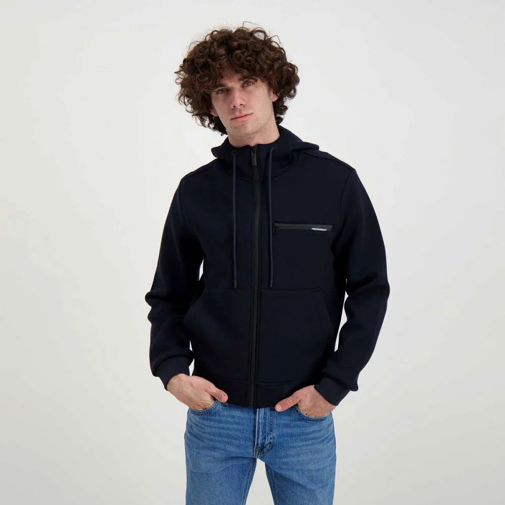 FREEDOMDAY GIACCA CON CAPPUCCIO IN NEOPRENE BART