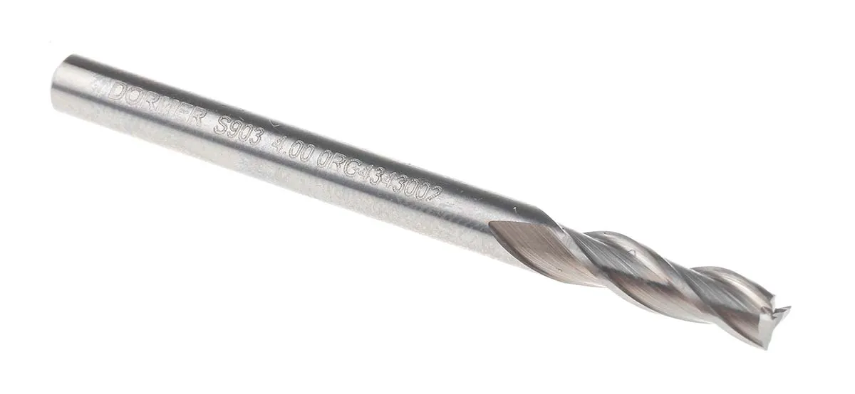 Fresa per scanalature Piana in Microgranuli di carburo Dormer, Ø taglienti 4mm