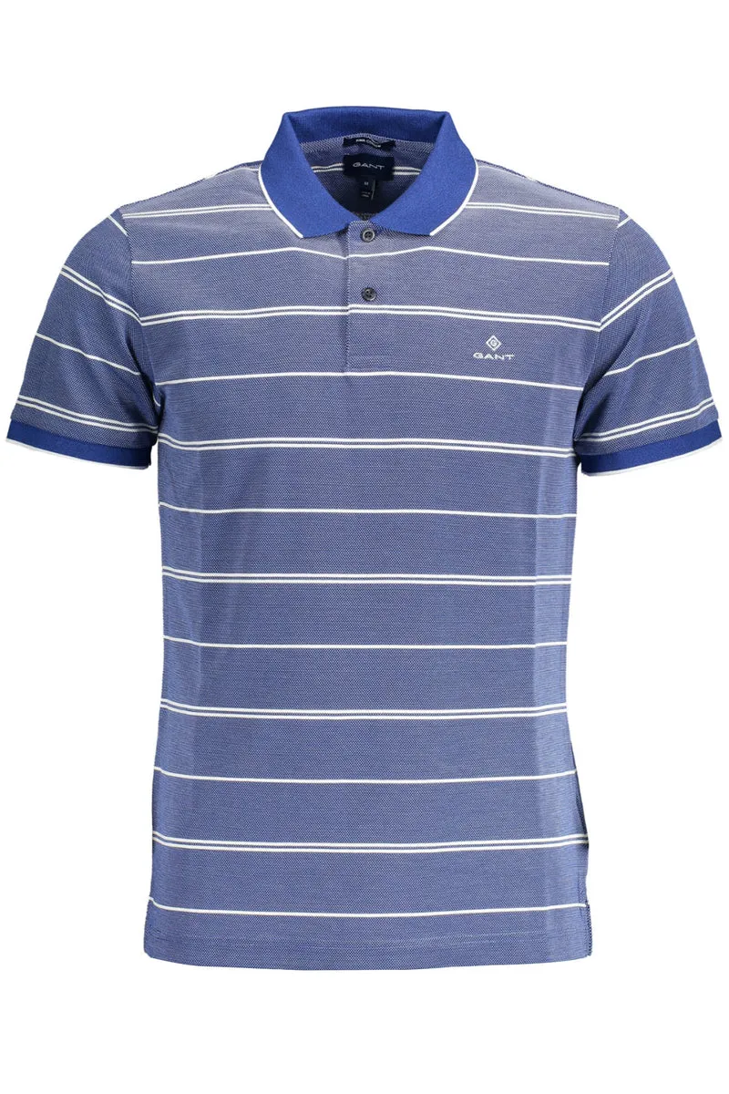 GANT POLO MANICHE CORTE UOMO BLU