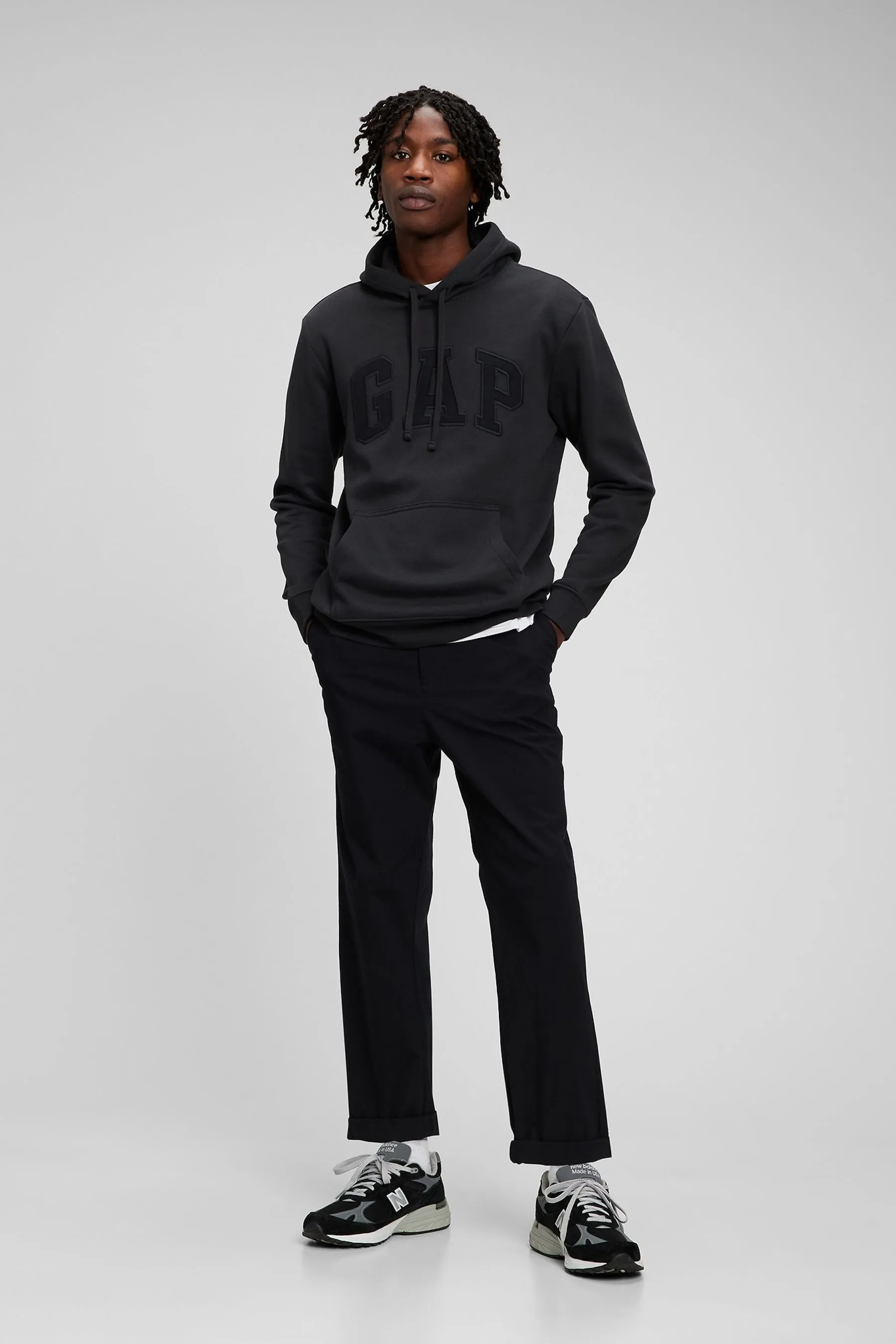 Gap - Felpa con cappuccio e logo