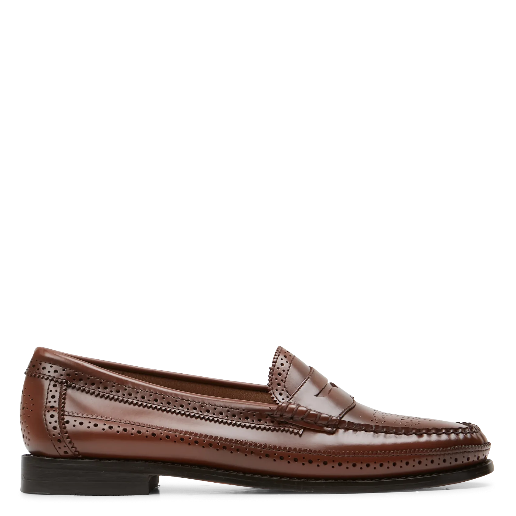  GH BASS   PENNY BROGUE - Mocassini in pelle | Marrone