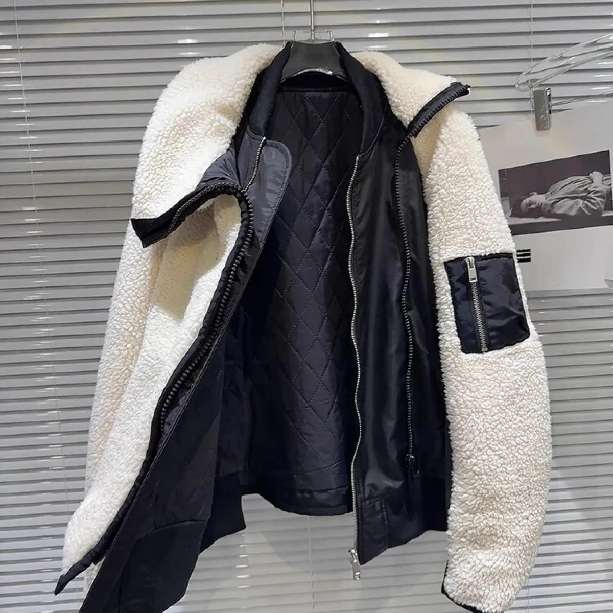 Giacca dal design con cerniera da donna High Street New Fashion 2023 Autunno Inverno Designer Jacket