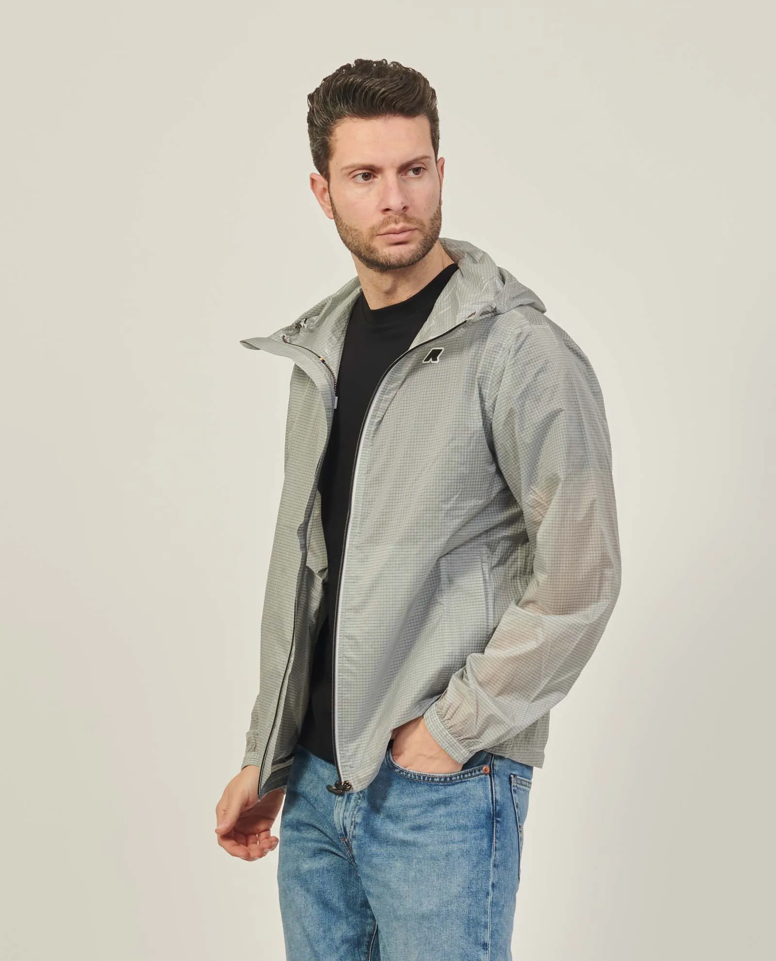 Giacca leggera Cleon di K-way in tessuto ripstop