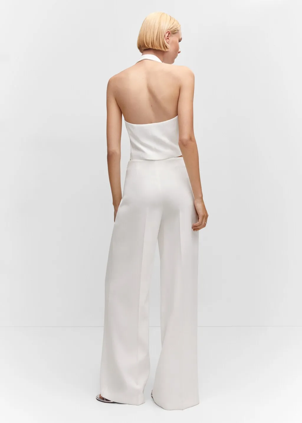 Gilet applicazione fiore