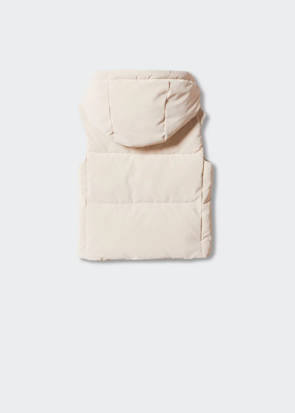 Gilet imbottito cappuccio