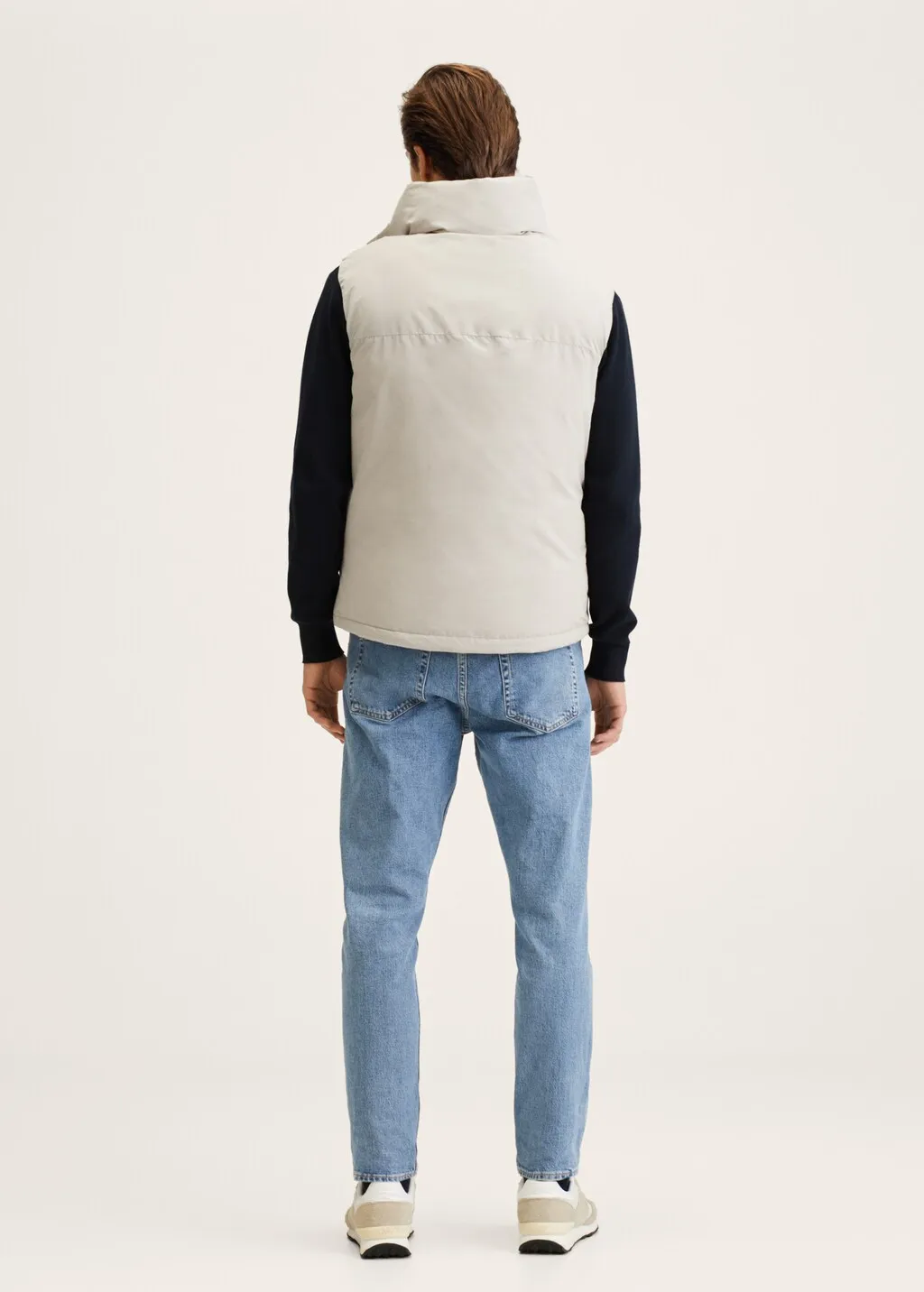 Gilet imbottito tasche