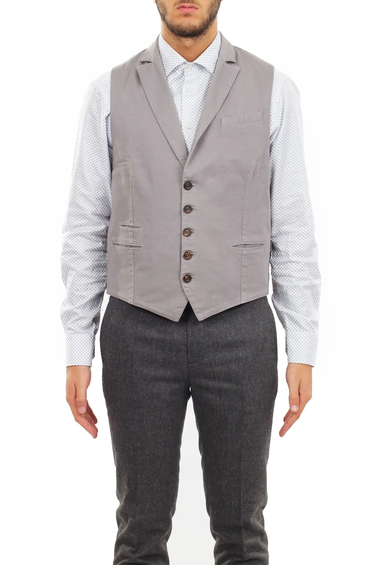 GILET IN COTONE