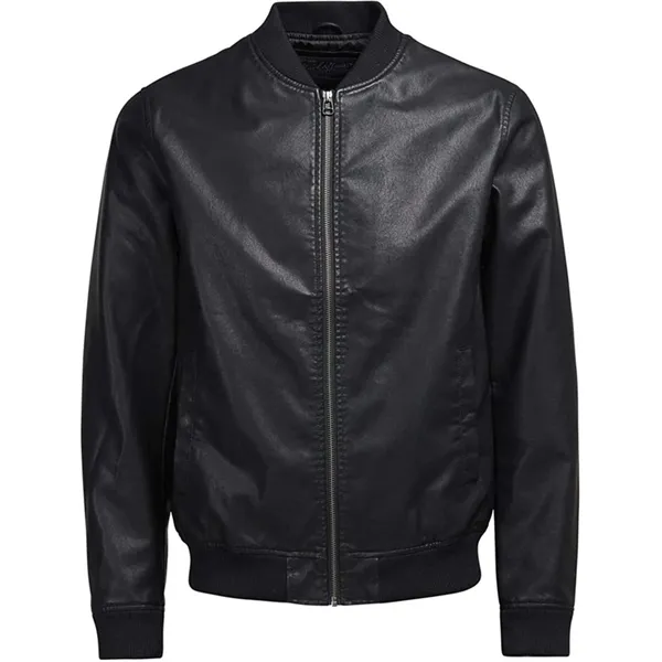 Giubbino bomber in pelle Jack & Jones - Elegante e resistente per ogni occasione