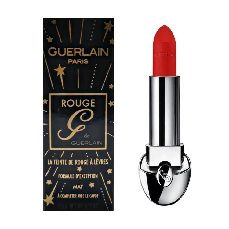 Guerlain - Rouge G Mat - La Teint De Rouge  Lèvres - Formule D'Exception - The Lipstick Shade - Exceptional Formula