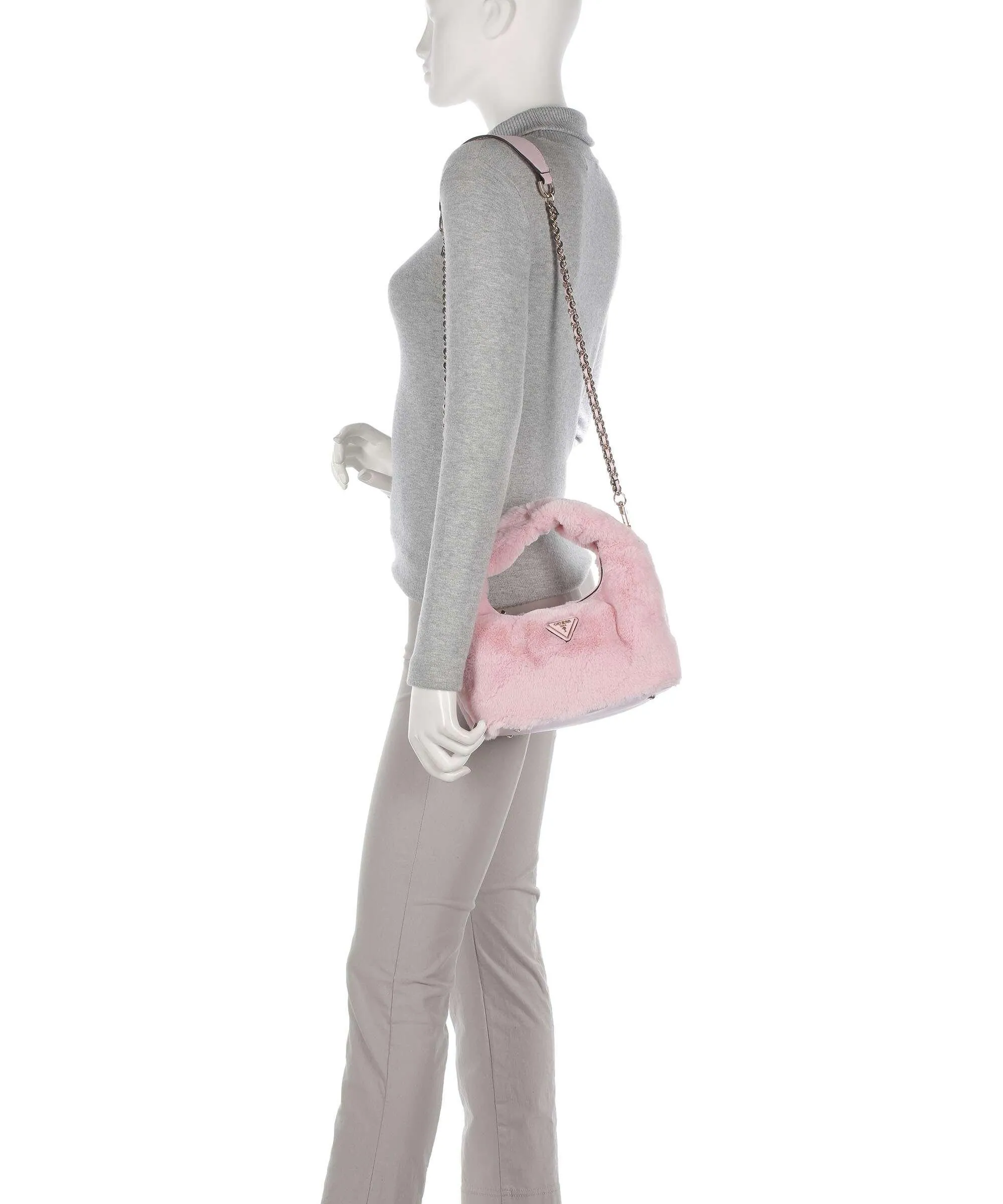  Guess Katine Borsa a mano poliestere rosa  
