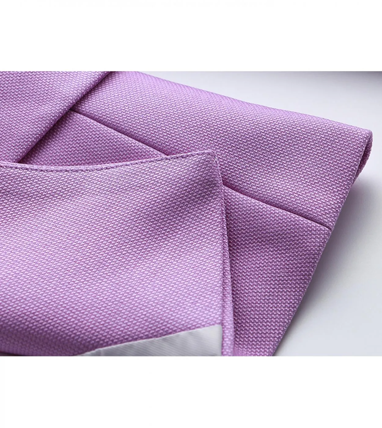 Harleyfashion New Luxury Brand Quality Warm Fabric Tweed Giacca da donna elegante viola tinta unita Giacca da donna High Street