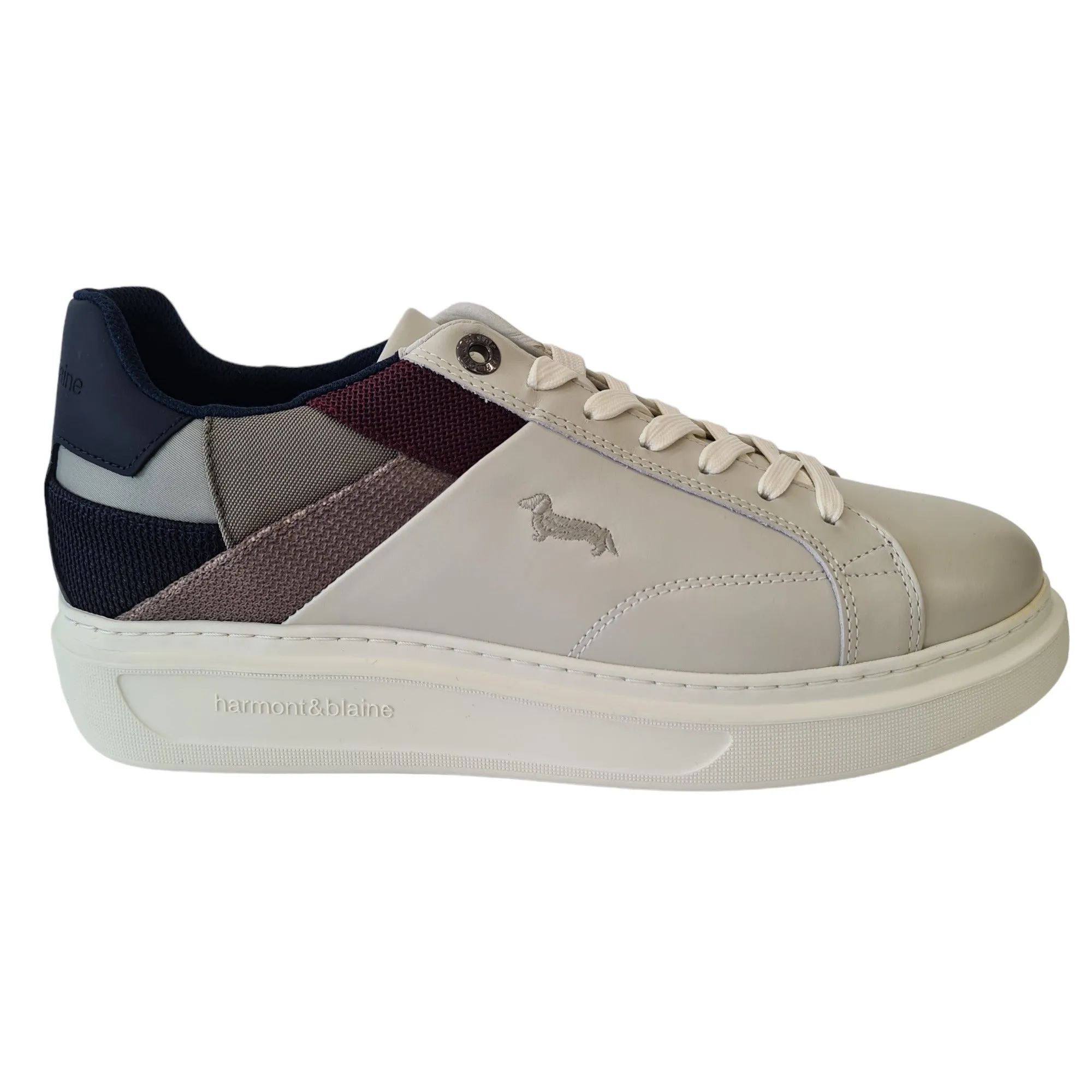 Harmont & Blaine Sneakers Uomo Avorio e Multicolor Rif.76