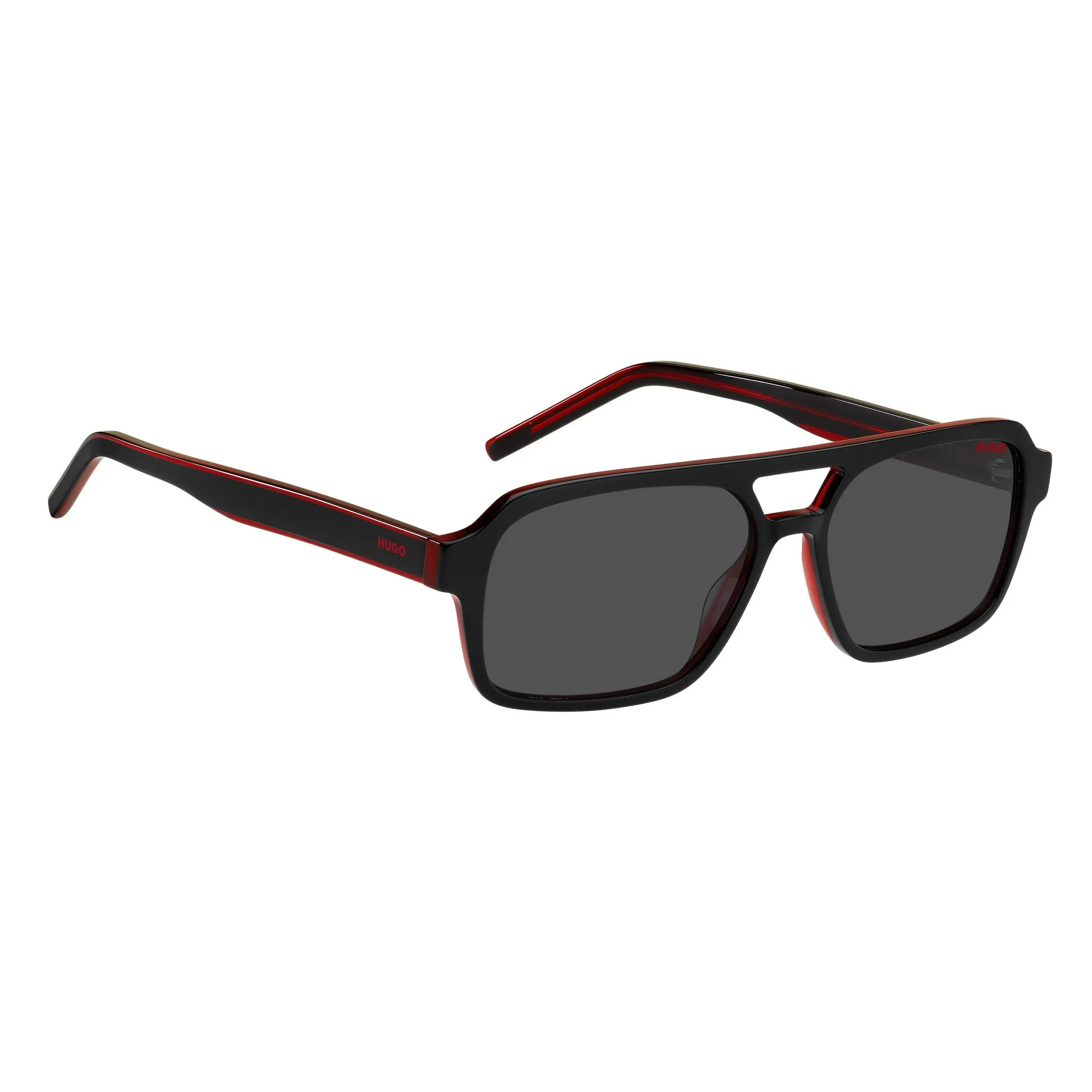   Hugo Boss HG 1241/S - OIT IR Nero Rosso | Occhiale Da Sole Uomo 