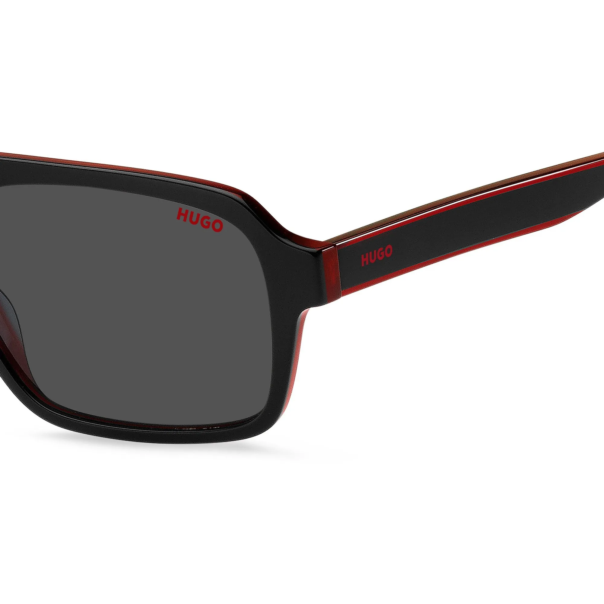   Hugo Boss HG 1241/S - OIT IR Nero Rosso | Occhiale Da Sole Uomo 